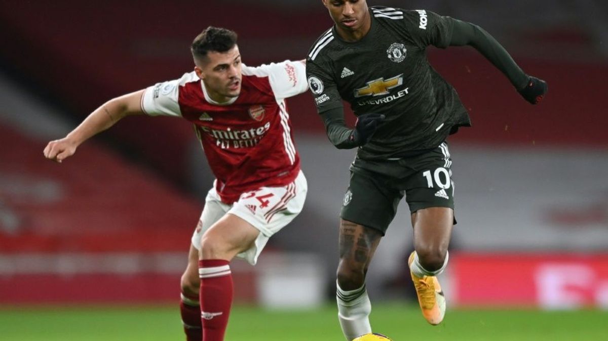 Rashford (r.) rassistisch beschimpft