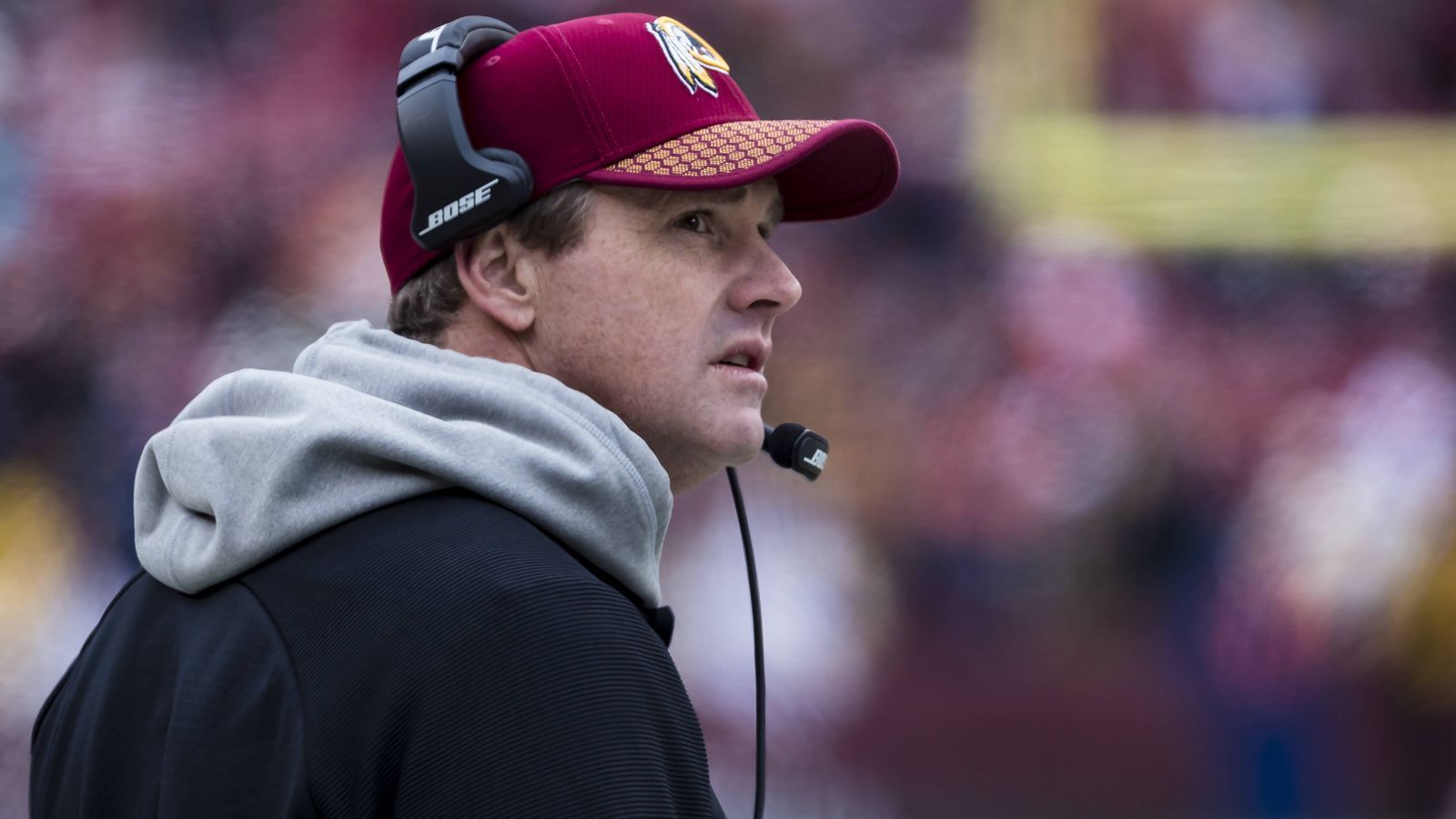 
                <strong>Jay Gruden (Head Coach der Washington Redskins)</strong><br>
                Jay Gruden ist der jüngere Bruder von Jon Gruden und hat von ihm sicherlich einiges gelernt, als er von 2002 bis 2008 in Tampa Bay als sein Offensive Assistant tätig war. Seit 2014 ist er Head Coach der Washington Redskins.
              