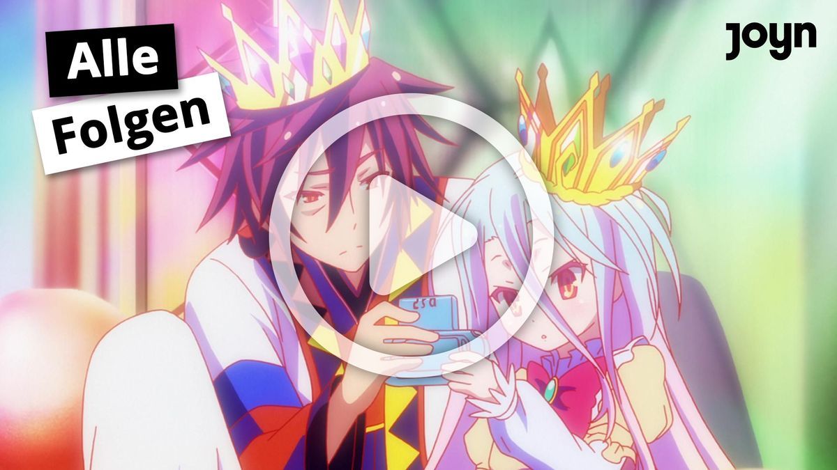 Joyn-Teaser für die Anime-Serie "No Game No Life"