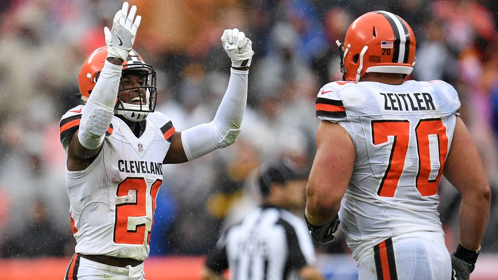 
                <strong>Denzel Ward (Cleveland Browns)</strong><br>
                Als die meisten Experten Bradley Chubb erwartet haben, wählten die Browns Cornerback Denzel Ward an vierter Stelle aus und machten damit nicht allzu viel falsch. Ward zahlte das Vertrauen mit drei Interceptions, einem Forced Fumble und zwei Fumble-Recoverys zurück. 
              