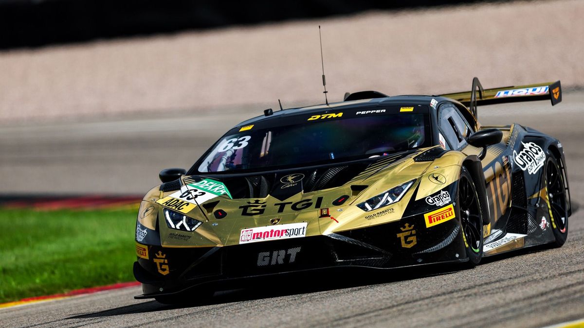 Ein Jahr nach seiner DTM-Premiere holte Titelkandidat Pepper die Tages-Bestzeit