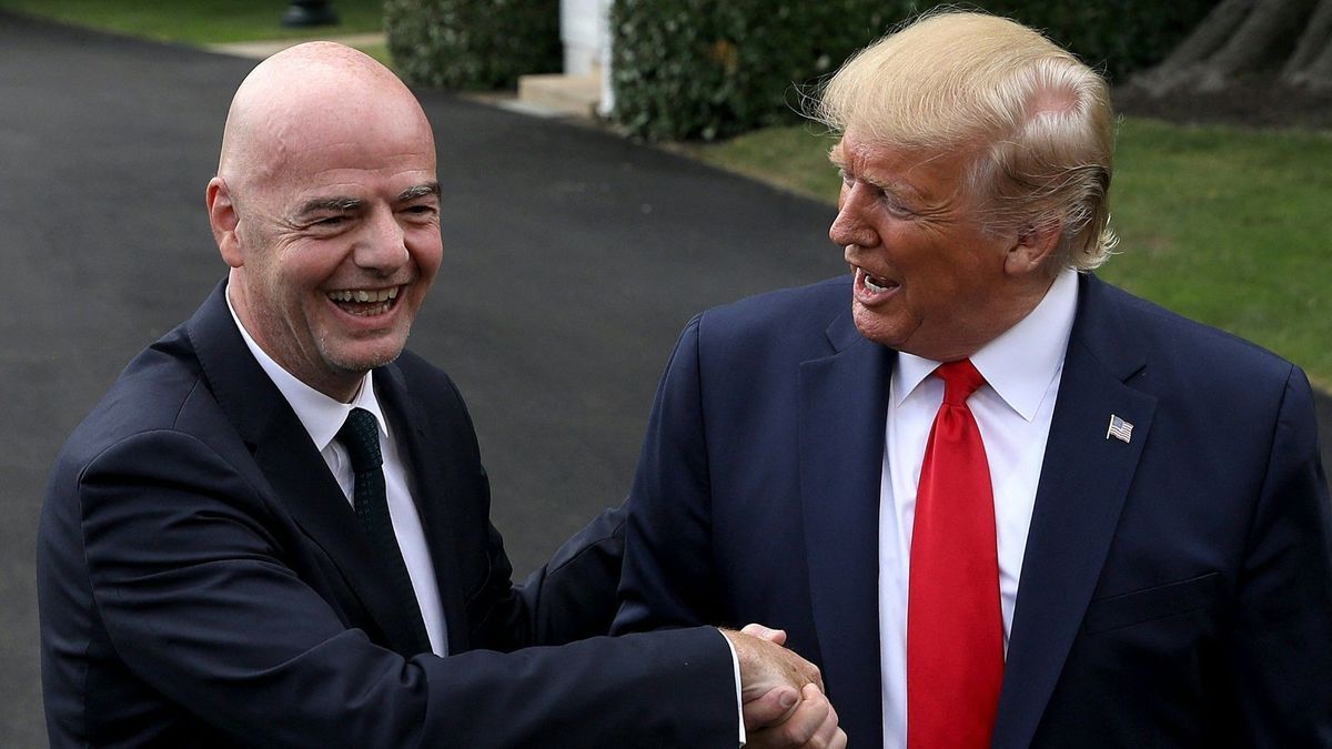 Gianni Infantino kommt zu Trumps Amtseinführung