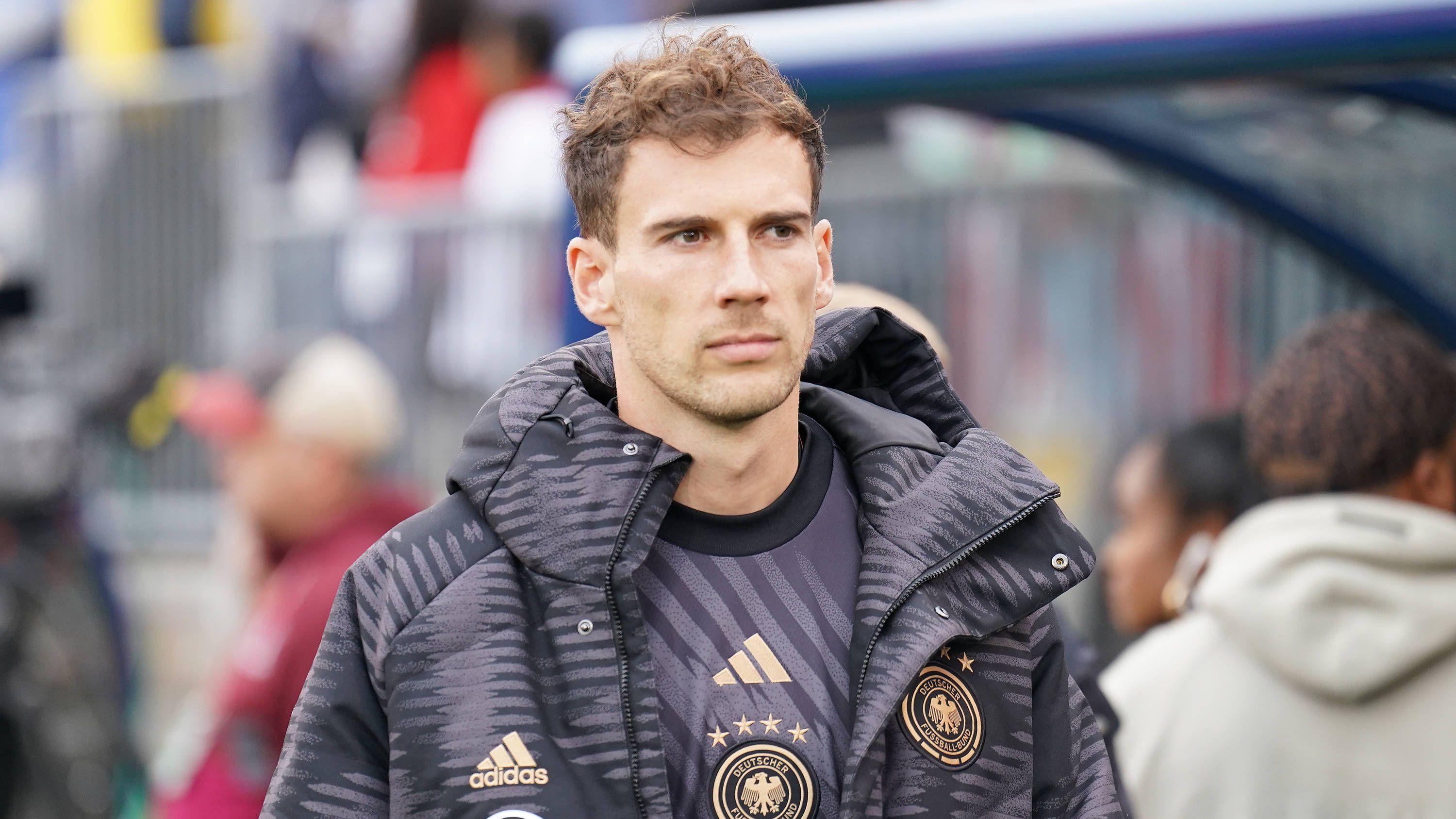 <strong>Leon Goretzka<br></strong>Position: Mittelfeld<br>Verein: Bayern München<br>A-Länderspiele: 55