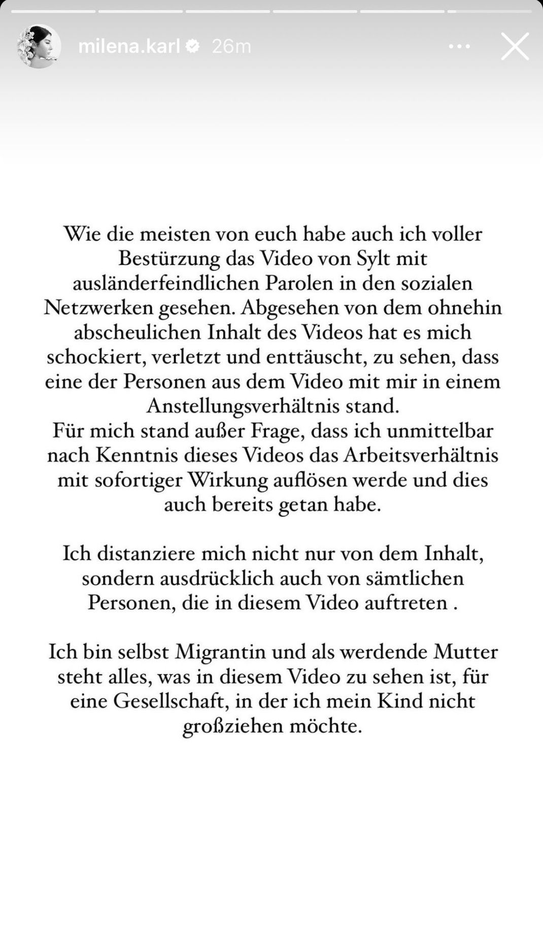 Eine der Personen, die auf dem Video aus Sylt zu sehen sind, hat ihren Job bei einer Influencerin verloren.