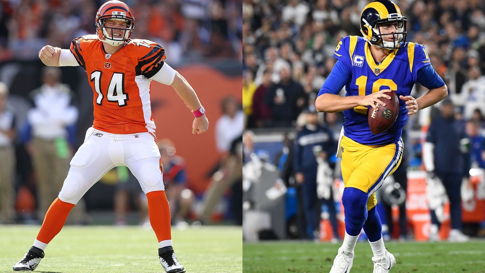 
                <strong>Cincinnati Bengals at Los Angeles Rams</strong><br>
                8. SpieltagTermin: 27. Oktober 2019, 19:00 UhrStadion: Wembley Stadion (London)
              