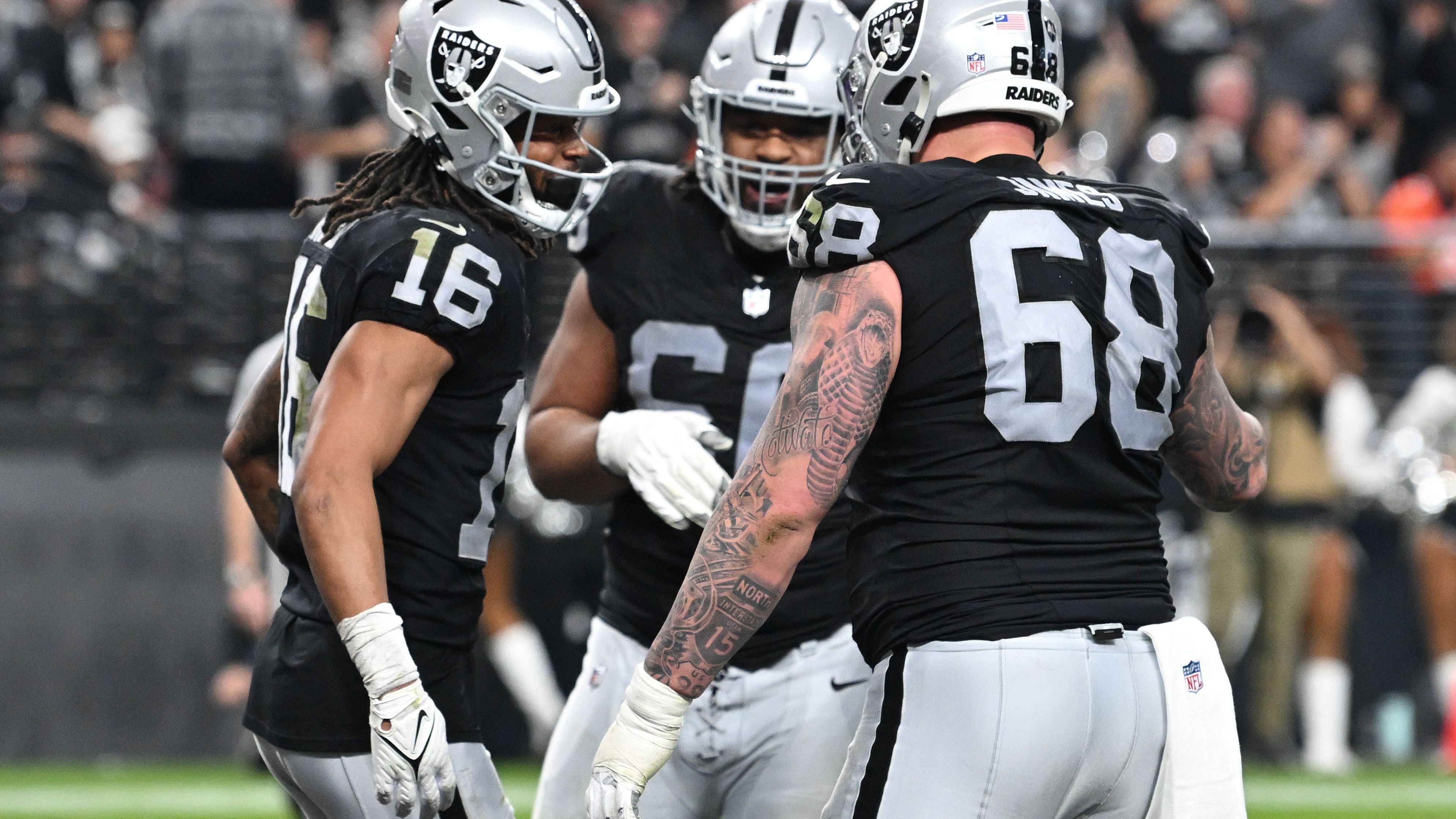 <strong>Platz 22 (geteilt): Las Vegas Raiders</strong><br>Team-Rating: 81