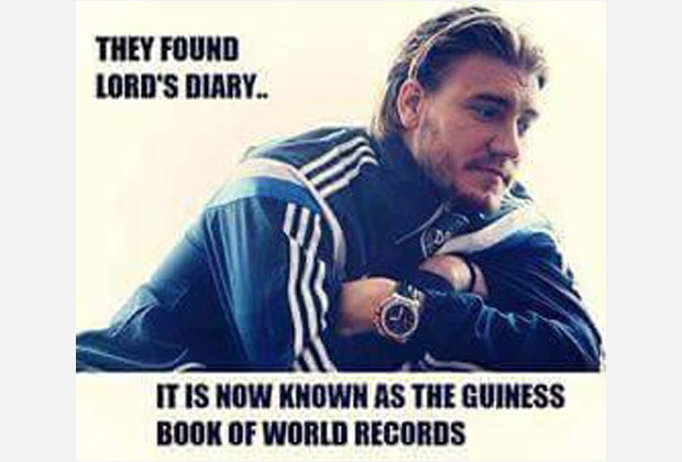 
                <strong>Lord Bendtner - der neue Chuck Norris</strong><br>
                
              