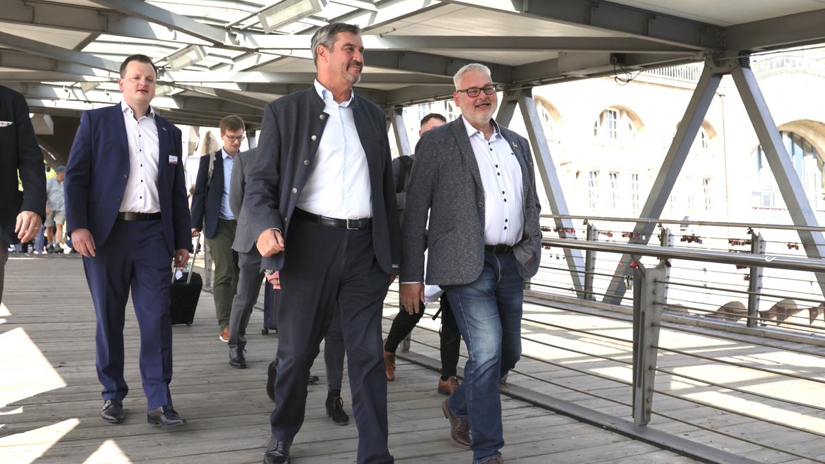 Große Versöhnung: Söder besucht Helgoland