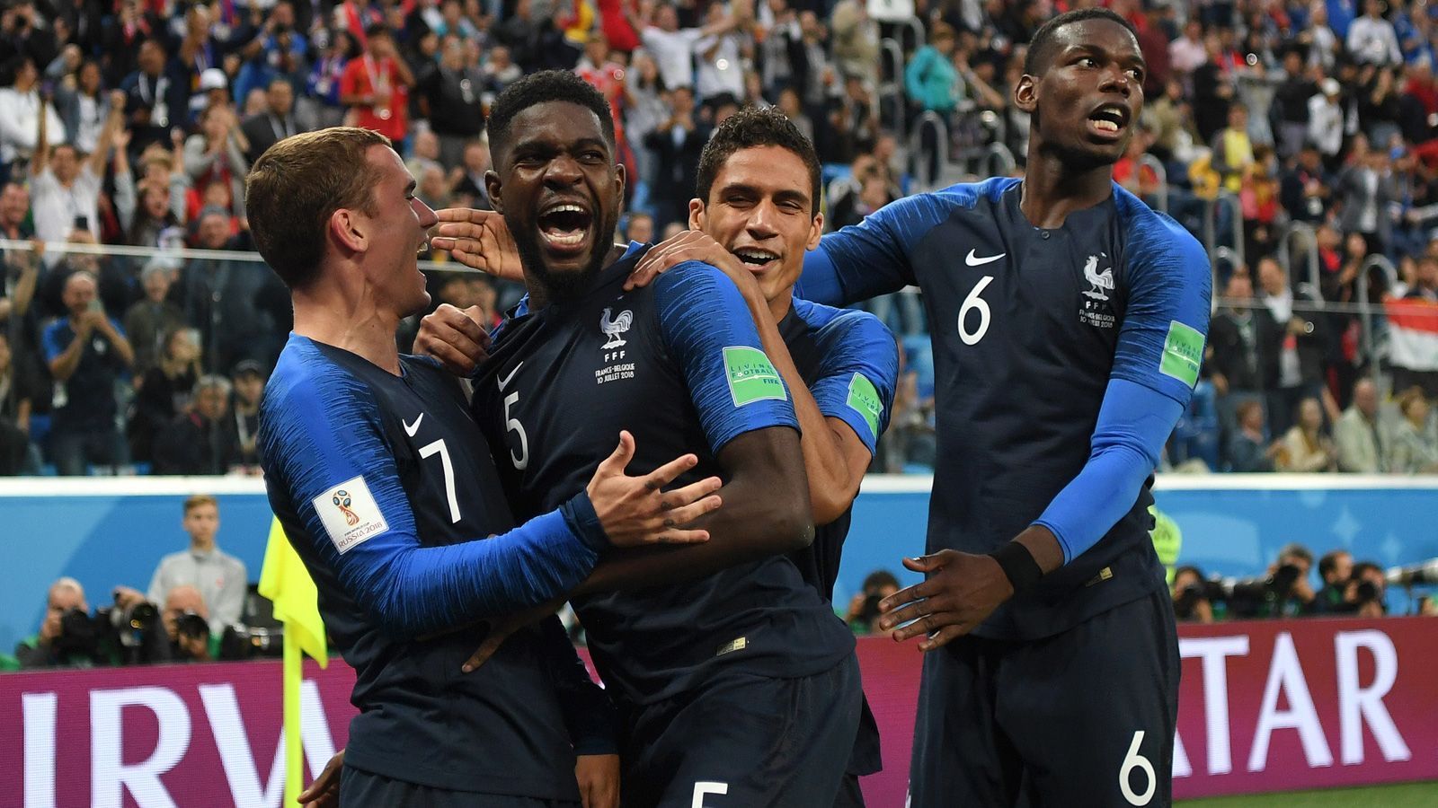 
                <strong>Frankreich vs. Belgien in der Einzelkritik</strong><br>
                Frankreich steht im Finale der Fußball-WM 2018! Die "Equipe Tricolore" stezt sich knapp, aber verdient gegen Mitfavorit Belgien durch. ran.de hat die Stars in der Einzelkritik bewertet!
              