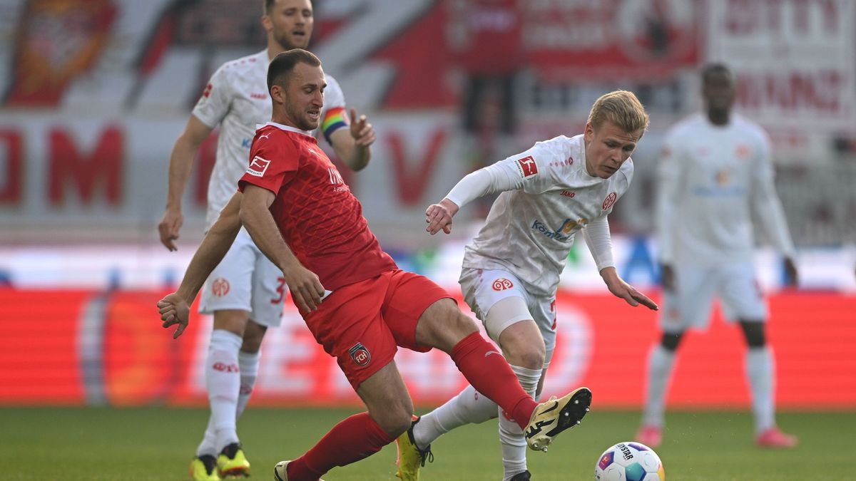 1. FC Heidenheim 1846 v 1. FSV Mainz 05 - Bundesliga
