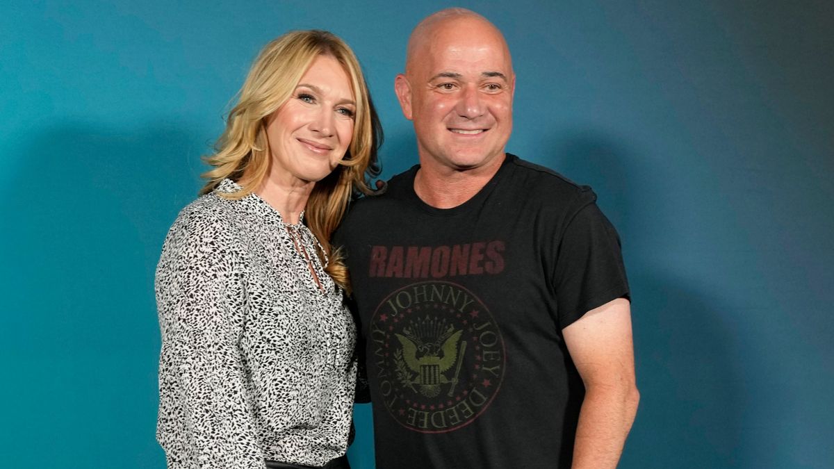 Steffi Graf und Andre Agassi