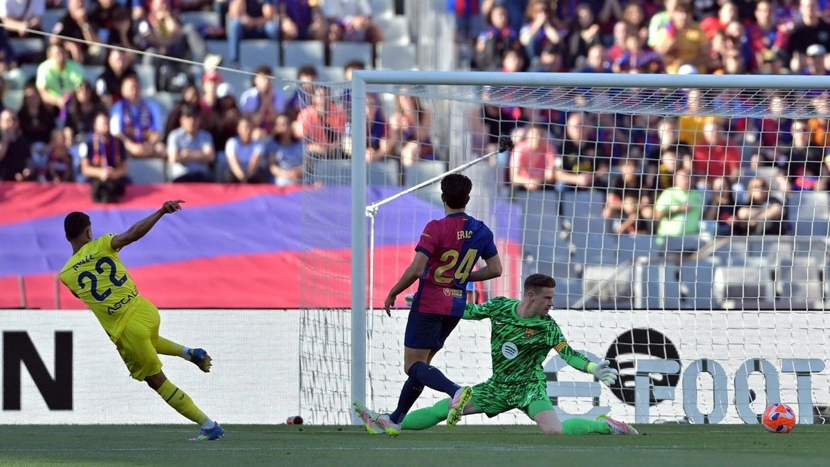 Drei Gegentore musste ter Stegen hinnehmen