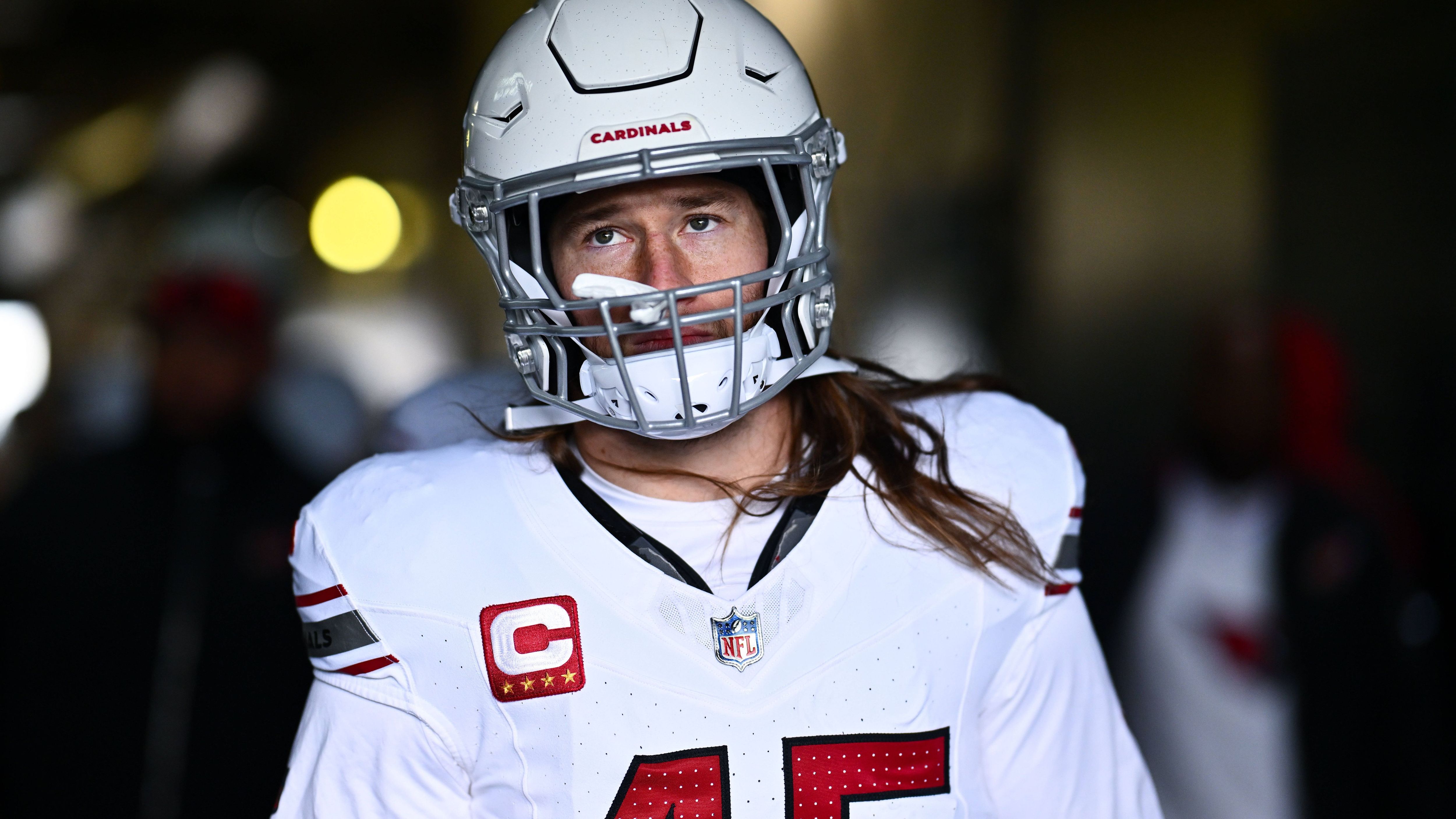 <strong>Dennis Gardeck (Arizona Cardinals)</strong><br>Die Arizona Cardinals müssen die restliche Saison auf Pass Rusher Dennis Gardeck verzichten. Der Outside Linebacker riss sich beim Sieg gegen die Los Angeles Chargers das Kreuzband. Bitter! Schließlich sammelte Gardeck bisher drei Sacks - die meisten des Teams. Hinzu kommt eine Interception und ein forciertes Fumble.