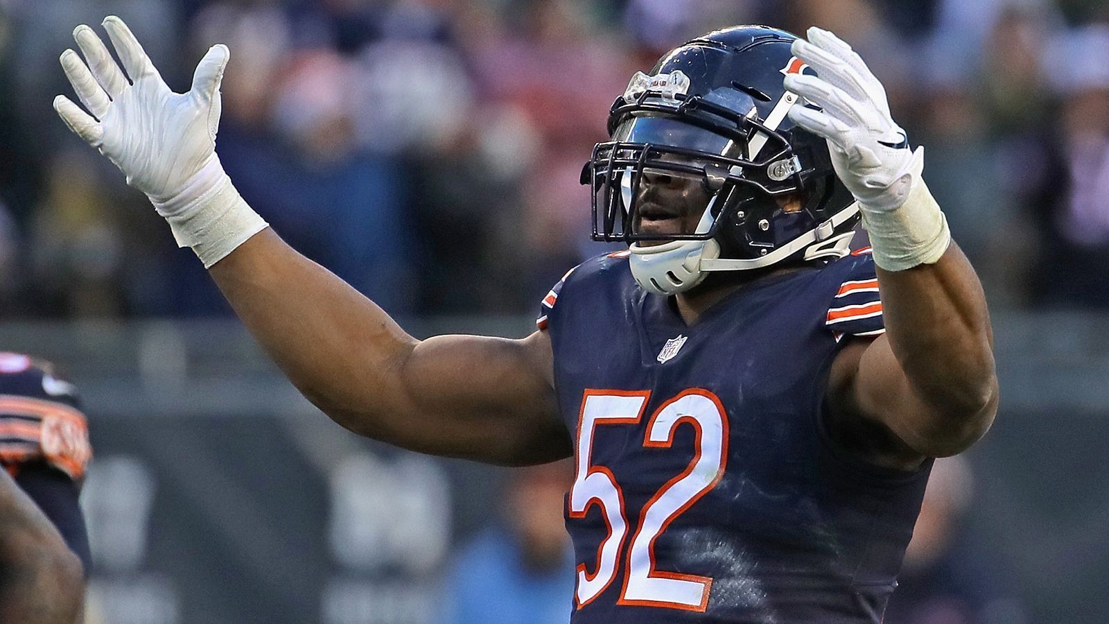 
                <strong>Chicago Bears: Khalil Mack</strong><br>
                Gesamtverdienst 2019: 15.500.000 DollarOutside Linebacker
              