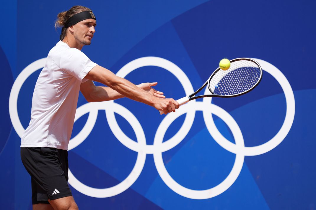 Alexander Zverev im Viertelfinale.