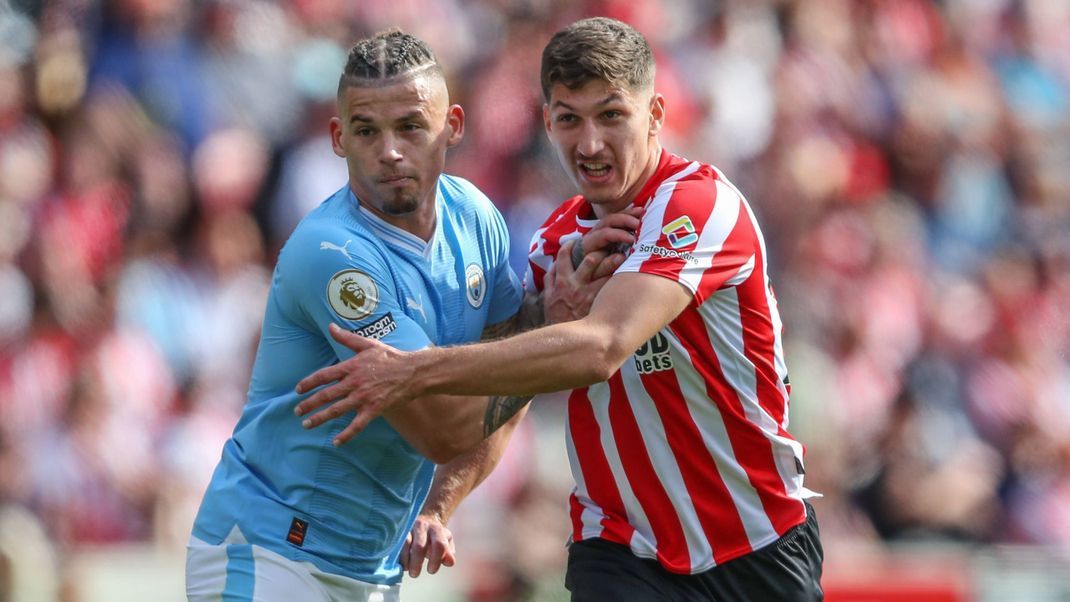 Sechser unter sich: Vitaly Janelt (r.) und Kalvin Phillips.