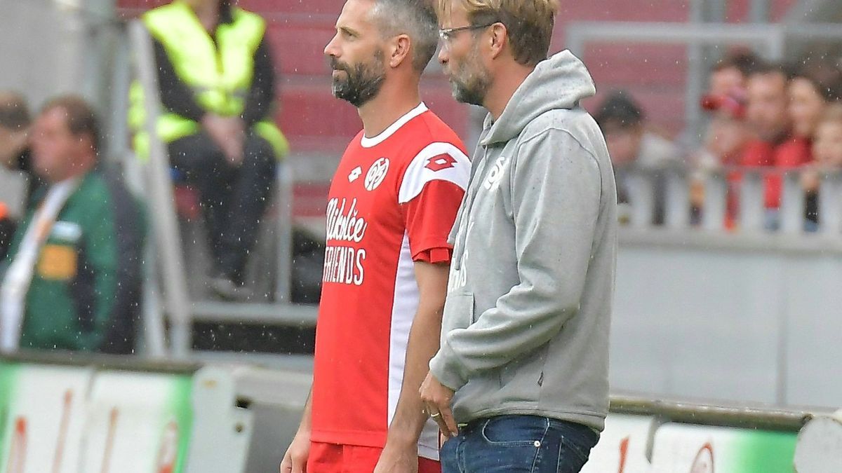 Die Zeit in Mainz verbindet sie: Rose und Klopp (r.)