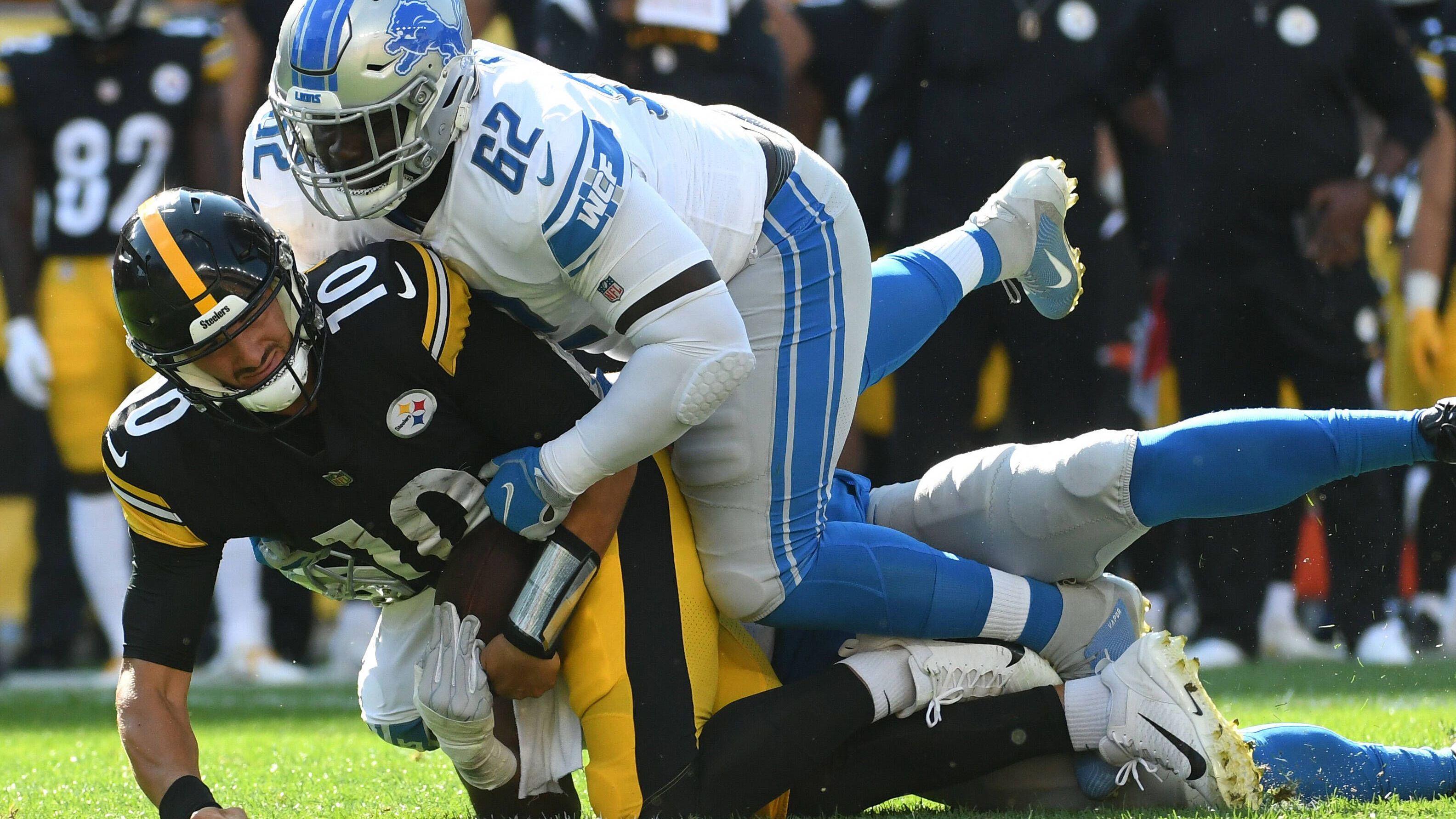 <strong>Demetrius Taylor (Free Agent): Ein Jahr</strong><br>Demetrius Taylor war der Dritte im Bunde, der damals ebenfalls wegen platzierter Wetten auf NFL-Spiele für ein Jahr gesperrt wurde. Bis Oktober 2022 spielte er für die Detroit Lions, ist seitdem ein Free Agent.
