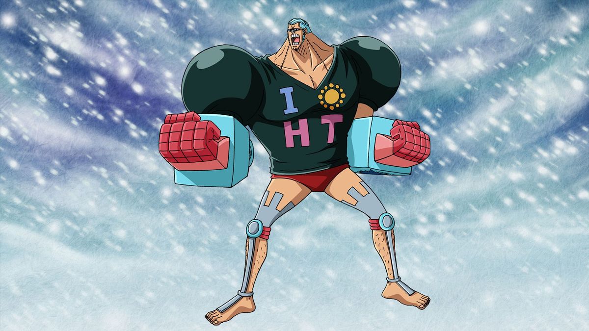 Franky, der Schiffszimmermann aus "One Piece"