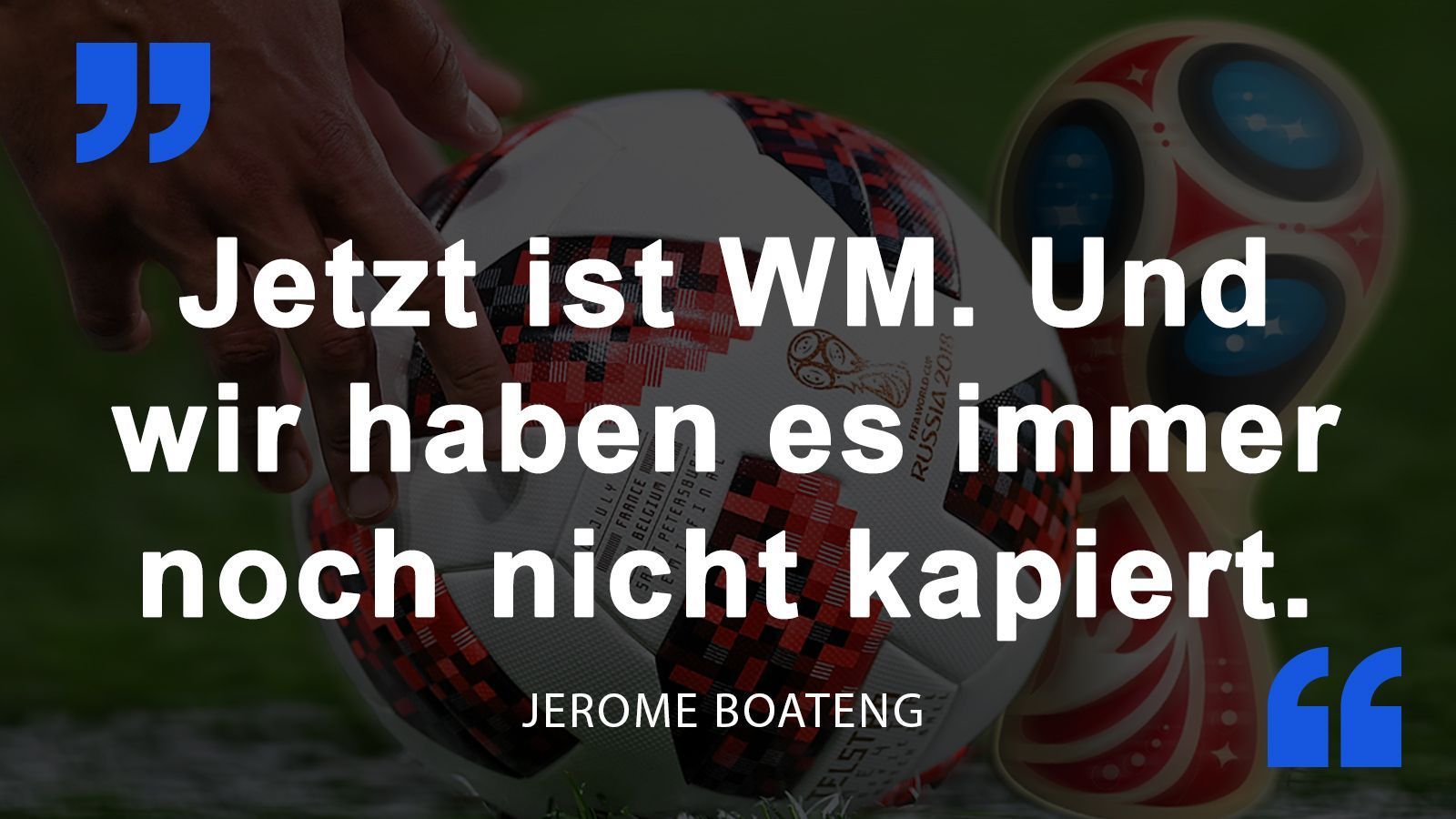 
                <strong>Jerome Boateng</strong><br>
                DFB-Verteidiger Jerome Boateng nach der Pleite im Auftaktmatch gegen Mexiko.
              