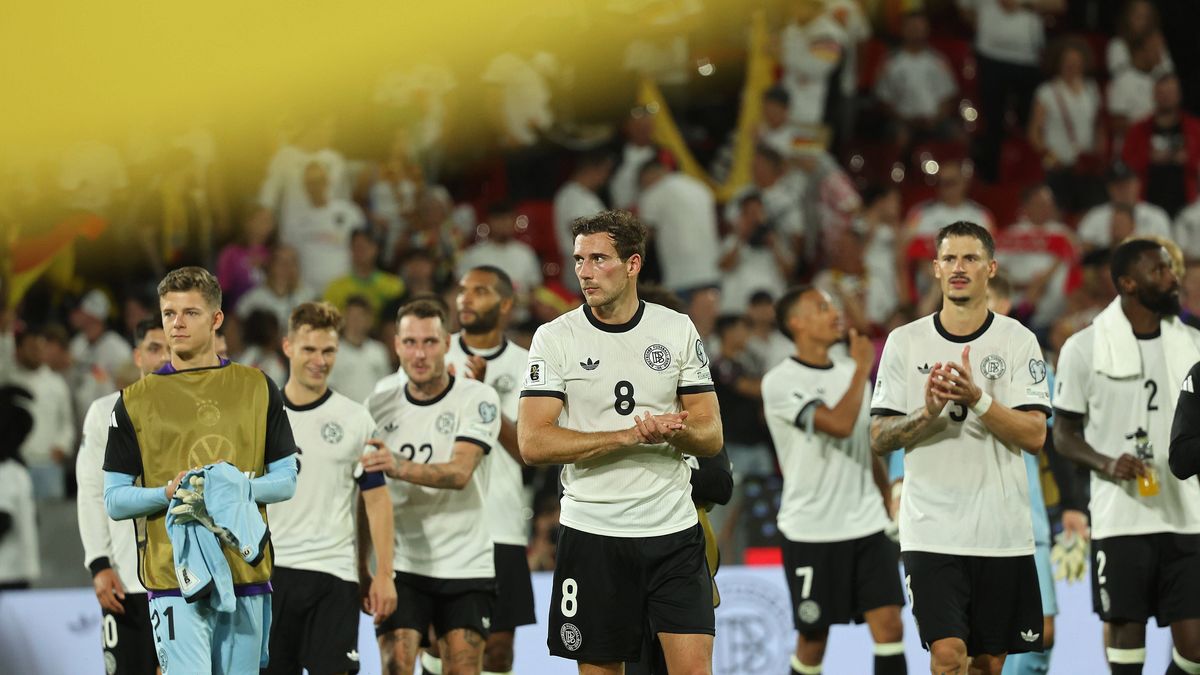Köln , Fußball Länderspiel WM Qualifikation Deutschland vs. Nordirland , Leon Goretzka ( GER )