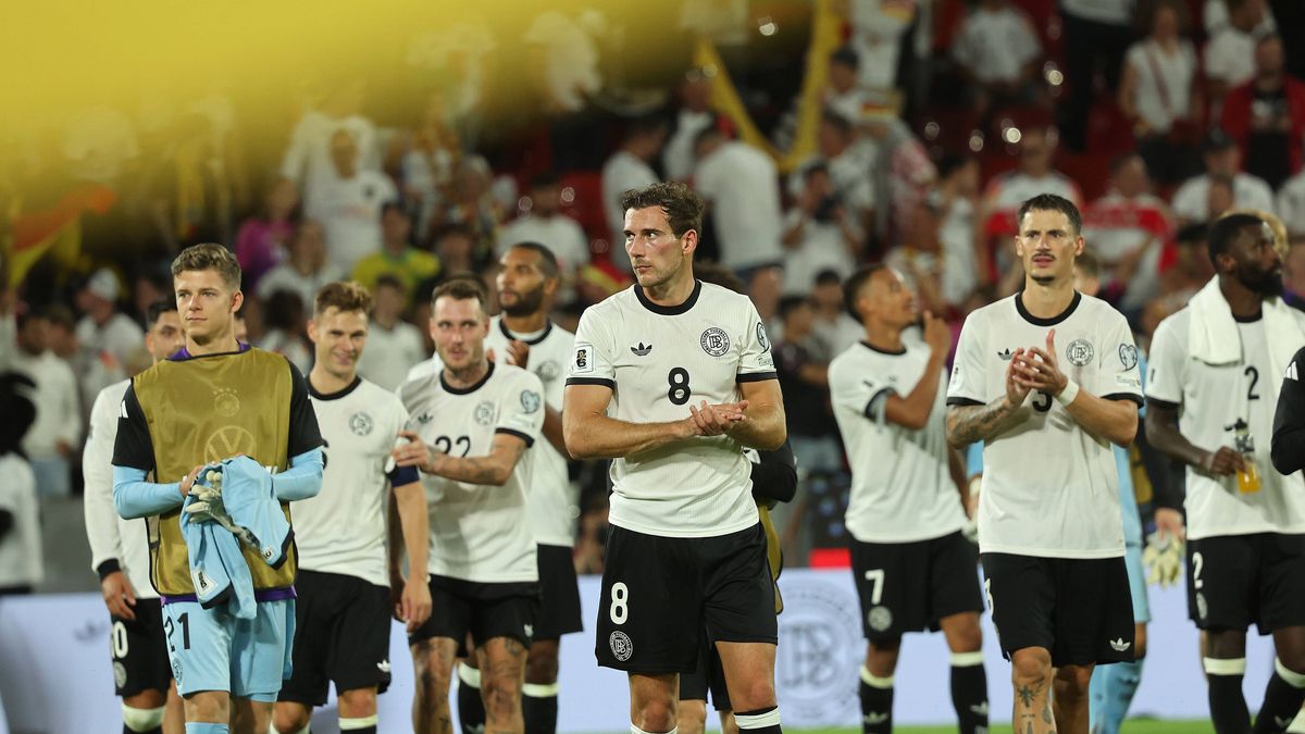 Köln , Fußball Länderspiel WM Qualifikation Deutschland vs. Nordirland , Leon Goretzka ( GER )