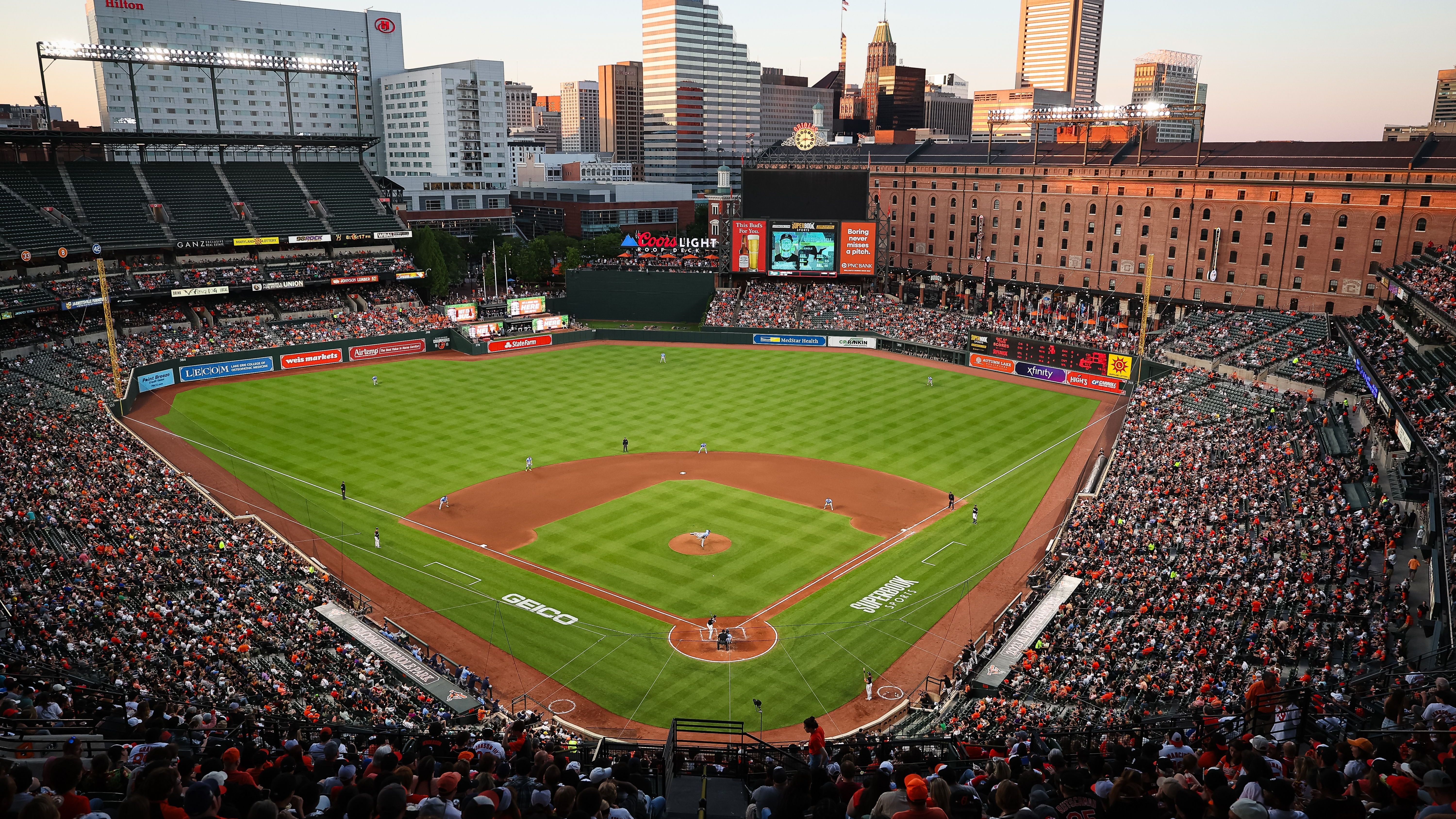 <strong>Platz 3: Camden Yards</strong><br>Team: Baltimore Orioles<br>Liga: MLB