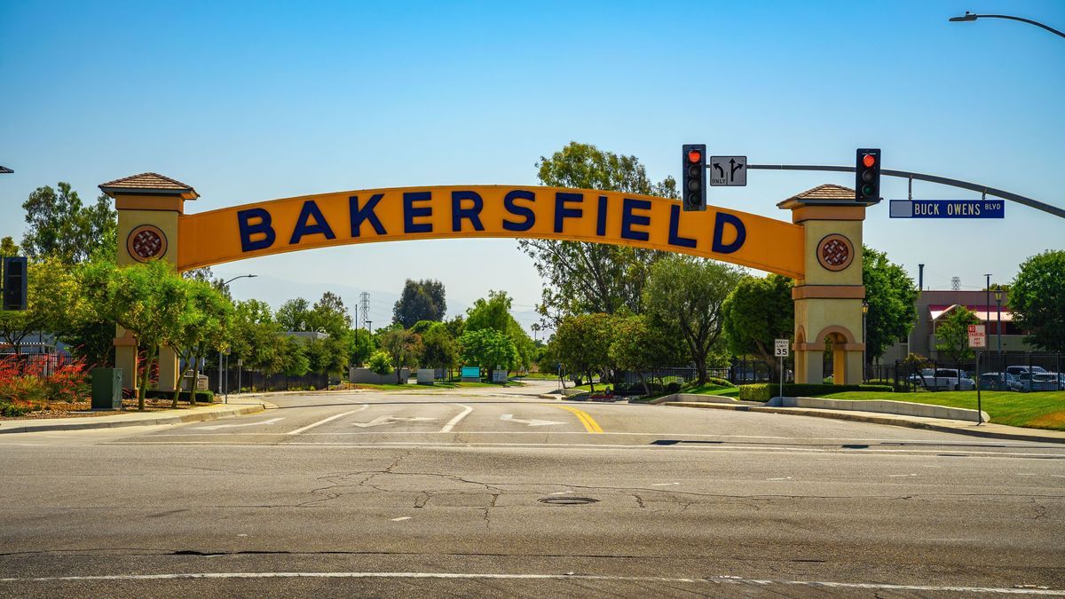 Bakersfield in Kalifornien, USA