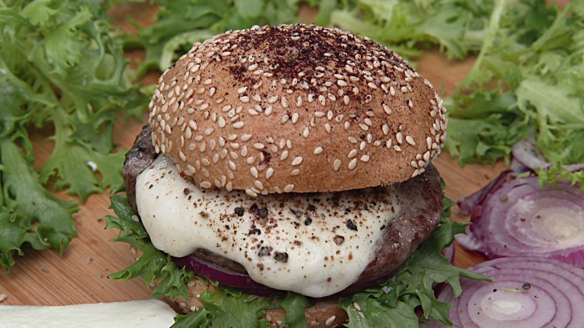 Rezept ALt Büffelburger