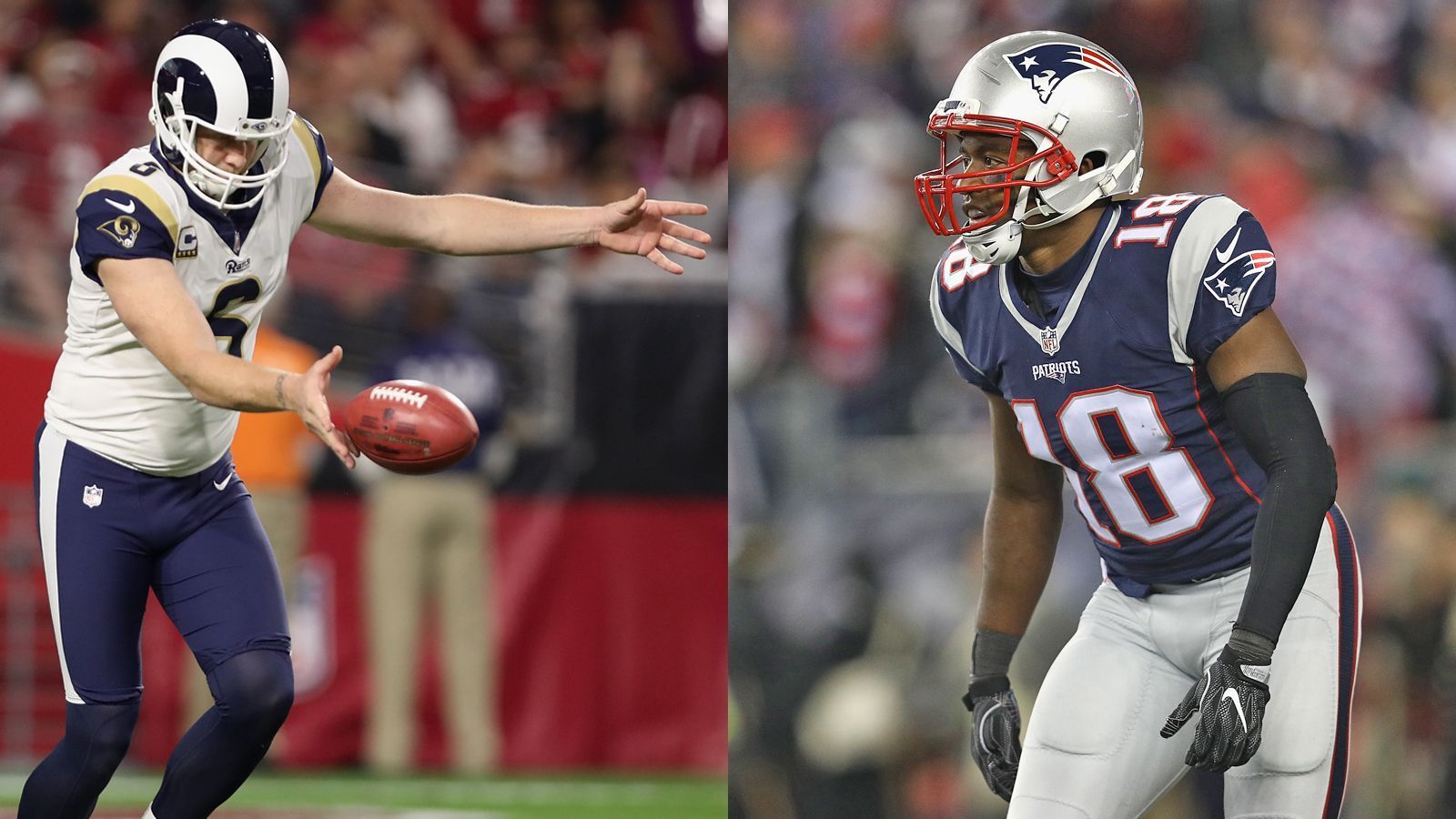 
                <strong>Special Teams</strong><br>
                Während die Special Teams der Patriots in dieser Saison immerhin einen Kick Return Touchdown geschafft haben, blieben die Rams in dieser Beziehung erfolglos. Auch die durchschnittlichen Yards pro Kick Return sprechen für die Patriots (27 zu 21,4). Zwar hatten die Rams in Sachen Yards pro Punt Return in der Regular Season die Nase vorn (10,2 zu 7,7), doch in den Playoffs steht auch da New England besser da (9,4 zu 7,3). Punkt Patriots: 5:5!
              