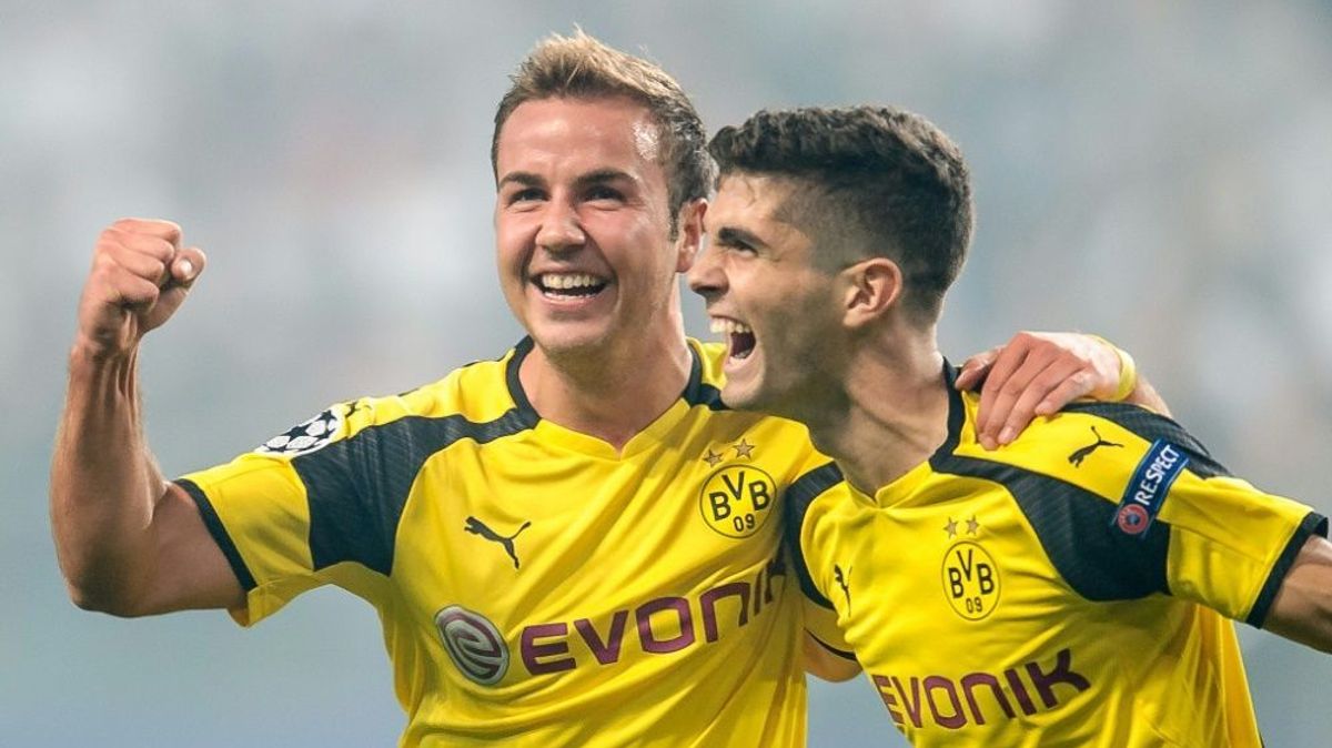 Mario Götze traf zum 1:0 für den BVB