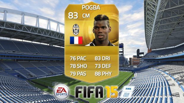 
                <strong>FIFA 15: Paul Pogba</strong><br>
                FIFA 15: Paul Pogba. Gesamt-Stärke: 83.
              