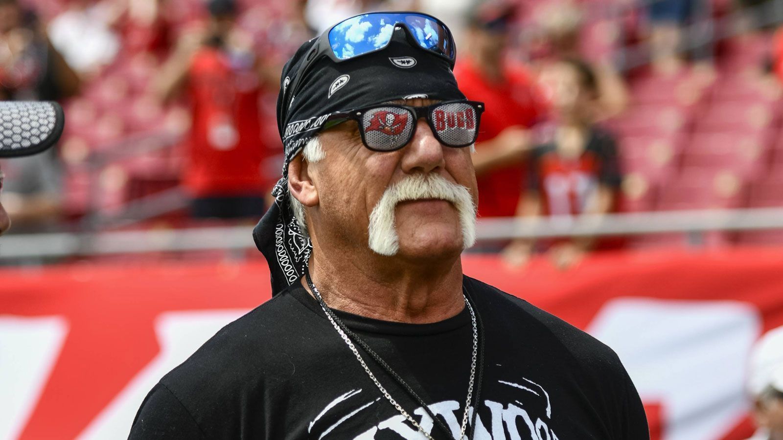 
                <strong>Hulk Hogan (Tampa Bay Buccaneers)</strong><br>
                Hulk Hogan ist eines der Gesichter der WWE und leistete einen großen Beitrag, als es darum ging, die Popularität des Wrestlings zu steigern. Mittlerweile hat sich der 67-Jährige aus diesem Geschäft zurückgezogen, doch dem Sport ist er als Bucs-Fan trotzdem treu geblieben.
              