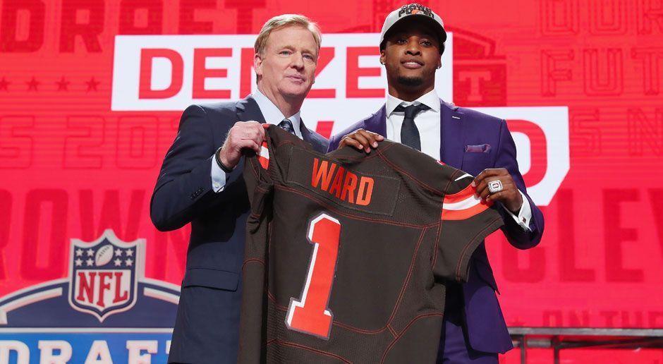 
                <strong>4. Denzel Ward (Cornerback, Cleveland Browns) </strong><br>
                Vermutetes Gehalt: 29.439.365 US-Dollar, davon 19.490.448 US-Dollar Signing Bonus.
              