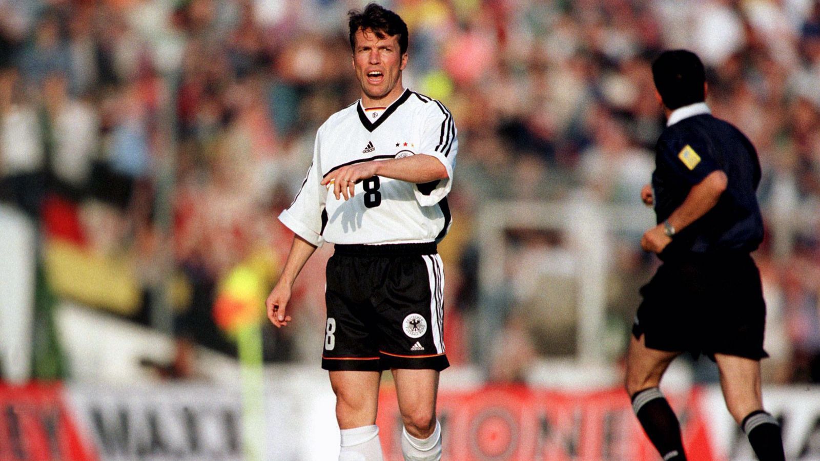 <strong>Rang 1: Lothar Matthäus</strong><br>Länderspiele: 150<br>Länderspiel-Tore: 23