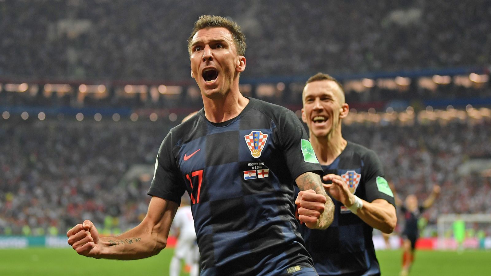 
                <strong>Kroatien gegen England: Die Einzelkritik zum WM-Halbfinale</strong><br>
                It's not coming home! In einem umkämpften WM-Halbfinale dreht Kroatien einen Rückstand gegen England und zieht ins Finale gegen Frankreich ein. Mario Mandzukic ist in der Verlängerung der gefeierte Held. Zuvor treffen Kieran Trippier und Ivan Perisic. ran.de hat beide Teams benotet.
              