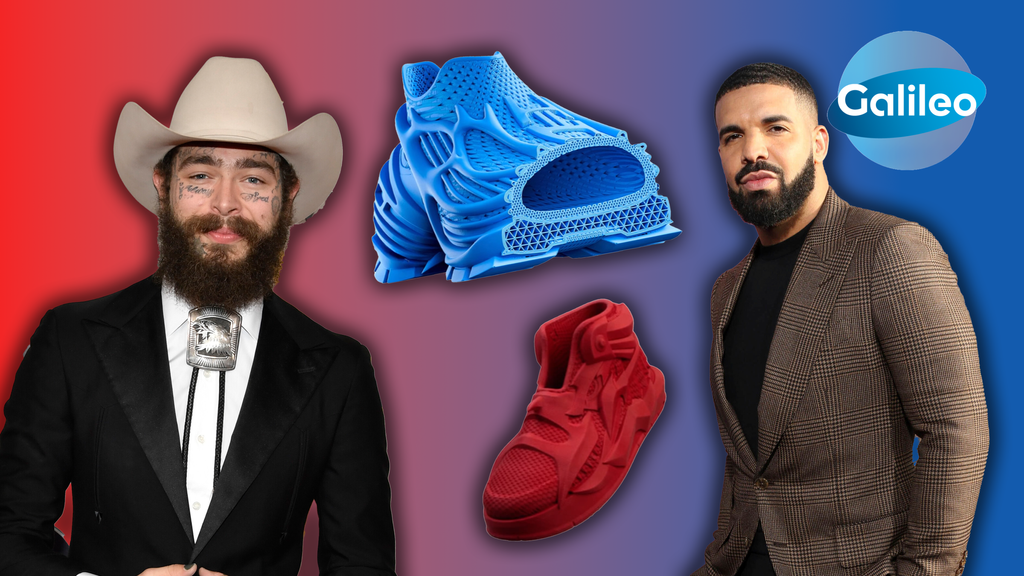 Hype-Sneaker aus dem 3D-Drucker: Superstars wie Drake & Post Malone feiern ein Hamburger Start-up 