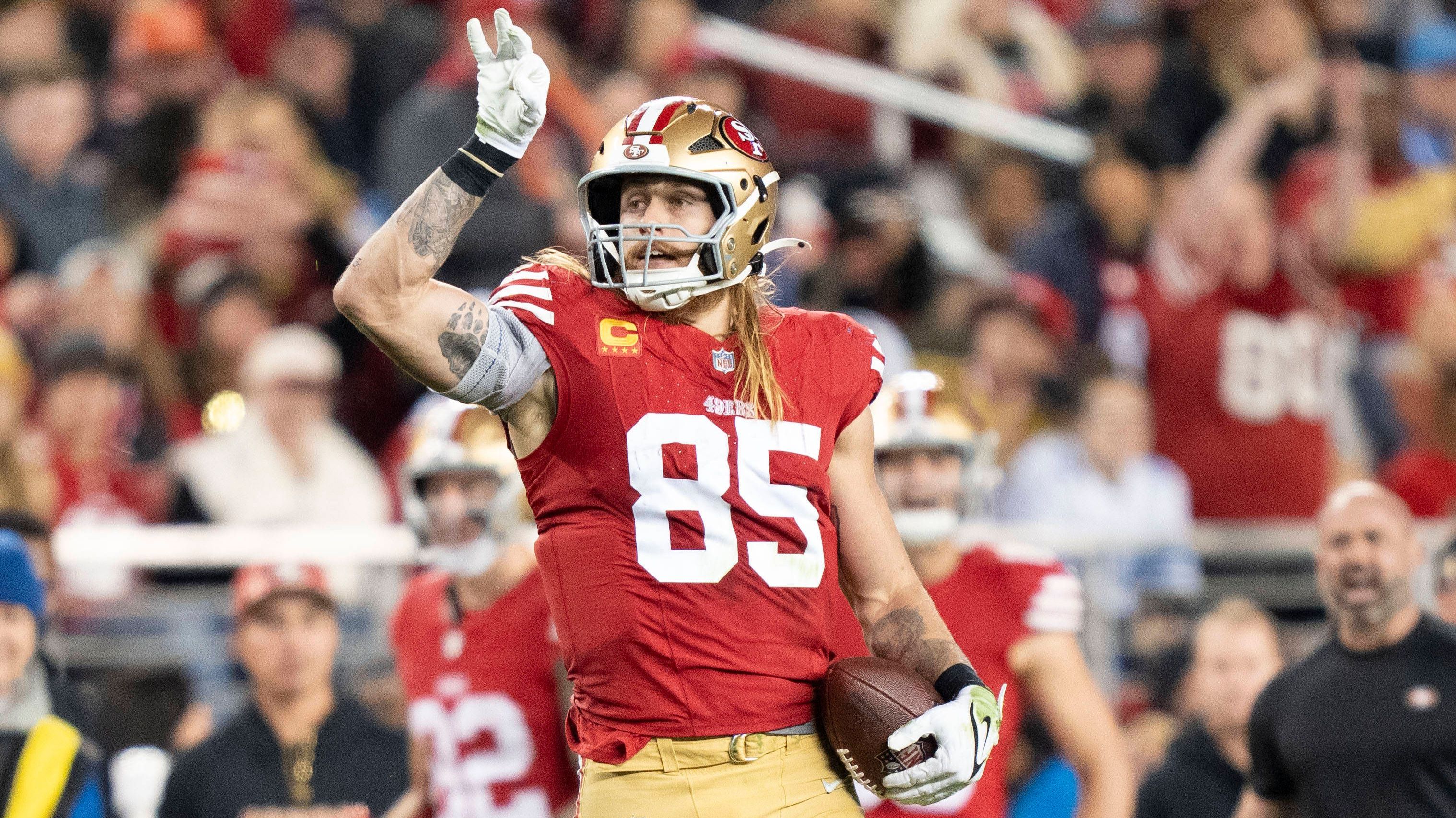 <strong>Platz 31: George Kittle (San Francisco 49ers)</strong><br>- Position: Tight End<br>- Platzierung letzte Saison: 14