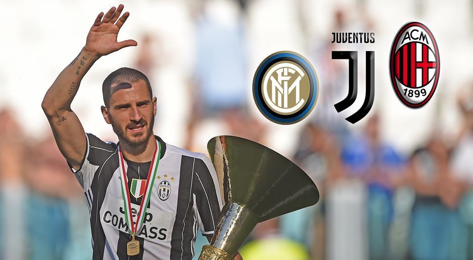 
                <strong>Diese Fußballer spielten für Inter, Juventus UND Milan</strong><br>
                Leonardo Bonucci wechselt von Juventus Turin zur AC Mailand. Damit wird der Abwehrspieler auch für den dritten der drei größten Vereine Italiens auflaufen - zwischen 2006 und 2007 sowie 2008 und 2009 hatte er bereits das Trikot von Inter Mailand getragen. Der 30-Jährige ist nicht der erste Kicker, der für Inter, Juventus UND Milan gespielt hat. ran.de zeigt Bonuccis Vorgänger.
              