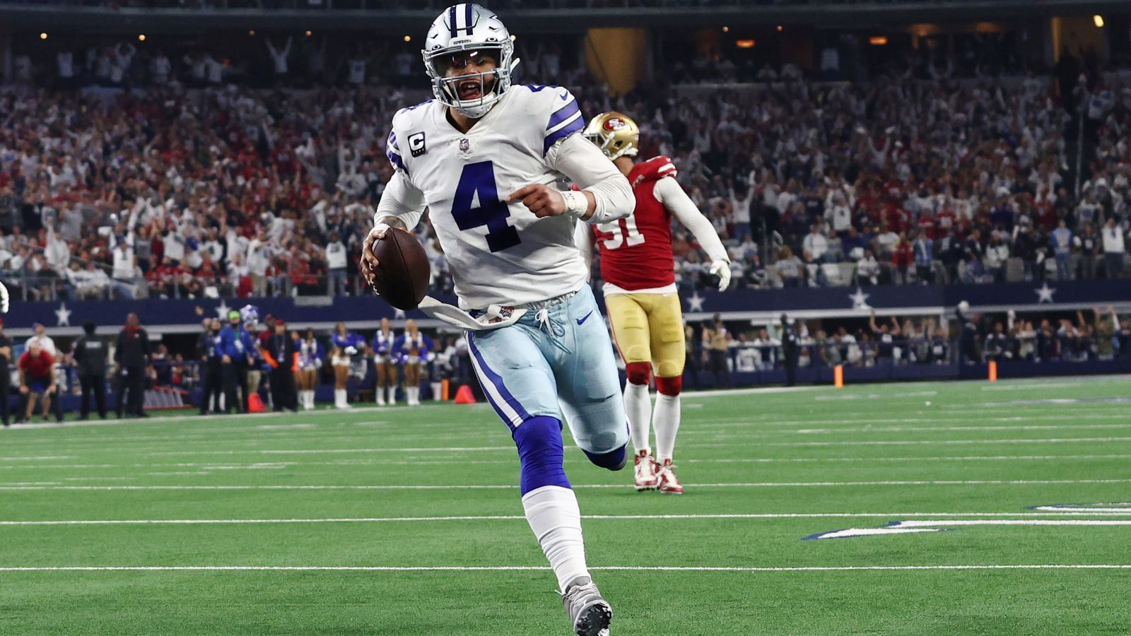 
                <strong>Comeback Player of the Year</strong><br>
                Ein Zweikampf ist die Wahl zum Comeback Player of the Year. Favorit in Las Vegas ist Dak Prescott von den Dallas Cowboys (-140), jedoch ist auch Joe Burrow von Super-Bowl-Teilnehmer Cincinnati Bengals im Rennen (+110). Beide haben nach Verletzungen in der Saison 2020 in dieser Saison bei ihrer Rückkehr überzeugt.
              