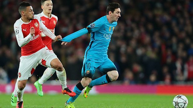 
                <strong>Lionel Messi</strong><br>
                Lionel Messi: Der Ausnahmespieler tat sich zunächst enorm schwer gegen die eng gestaffelte Arsenal-Abwehr. Doch im zweiten Durchgang blühte der Argentinier auf und sorgte mit seinem Doppelpack im Alleingang für die Entscheidung. ran.de-Note: 1
              