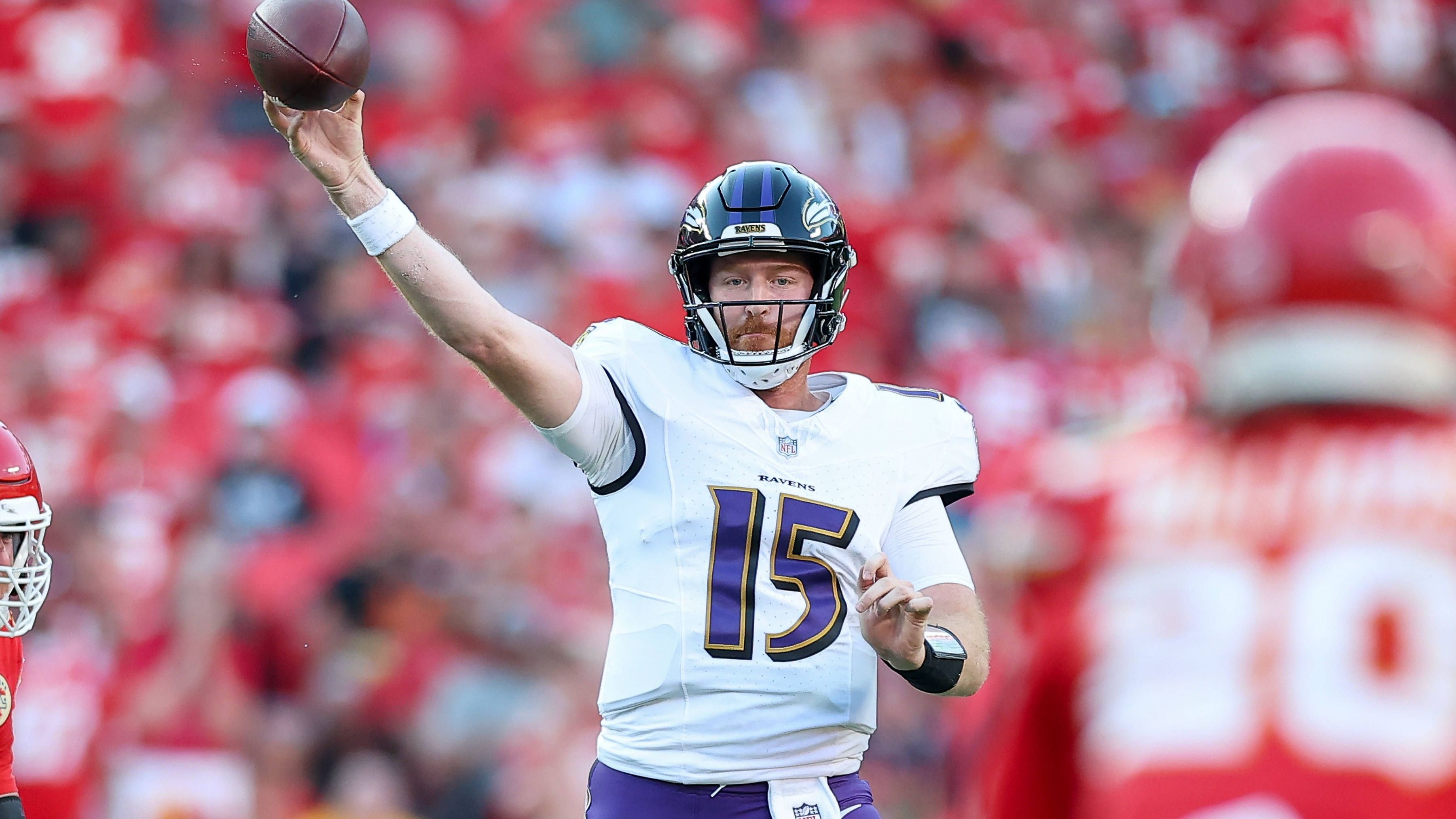 <strong>Platz 30: Cooper Rush (Baltimore Ravens)</strong><br>Für mindestens ein Spiel ist Cooper Rush also Quarterback der Baltimore Ravens, er sprang schon gegen die Kansas City Chiefs ein und brachte das Spiel ordentlich zu Ende, wenngleich er nichts mehr an der Niederlage änderte. Wenn die Ravens zu Lamar Jacksons Rückkehr nicht hoffnungslos sein wollen, muss er mindestens ein Spiel gewinnen.