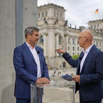 ARD-Sommerinterview mit CSU-Chef Markus Söder