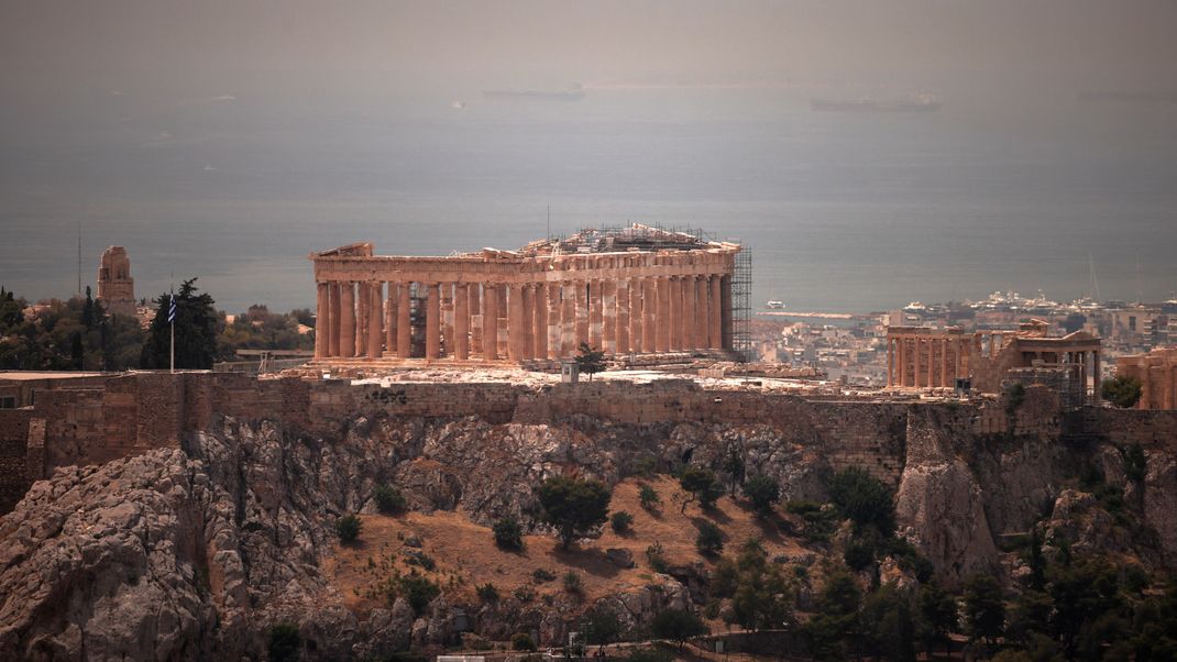 Archäologische Stätten wie die Akropolis in Athen werden wegen extremer Hitze zu bestimmten Uhrzeiten geschlossen.