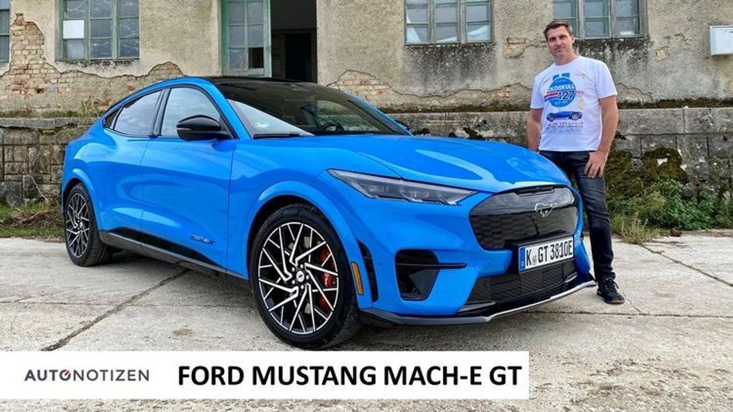 Erste Fahrt im neuen Ford Mustang Mach-E GT