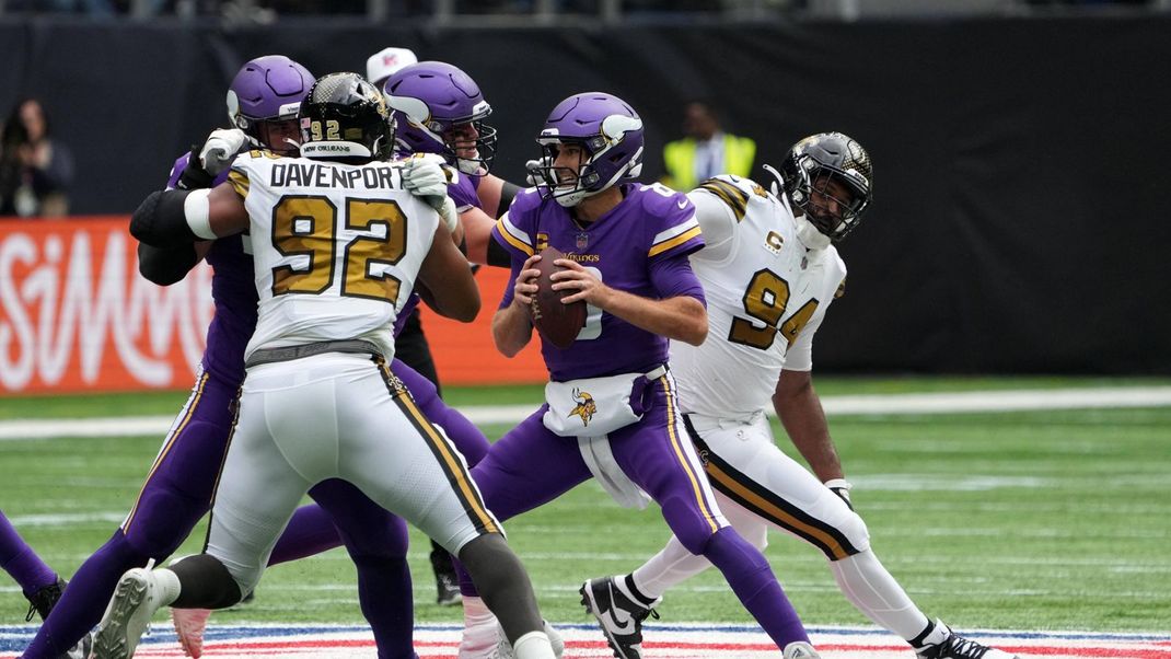 NFL London Games 2022: Vikings gegen Saints wird zum Thriller