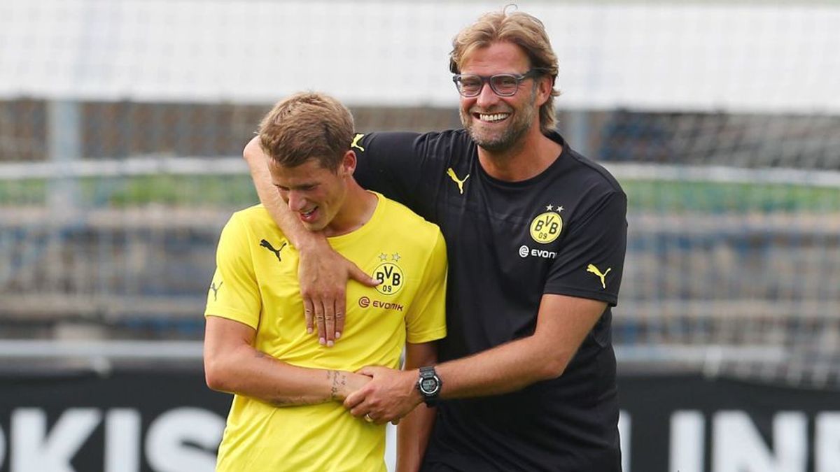 Jürgen Klopp und Erik Durm