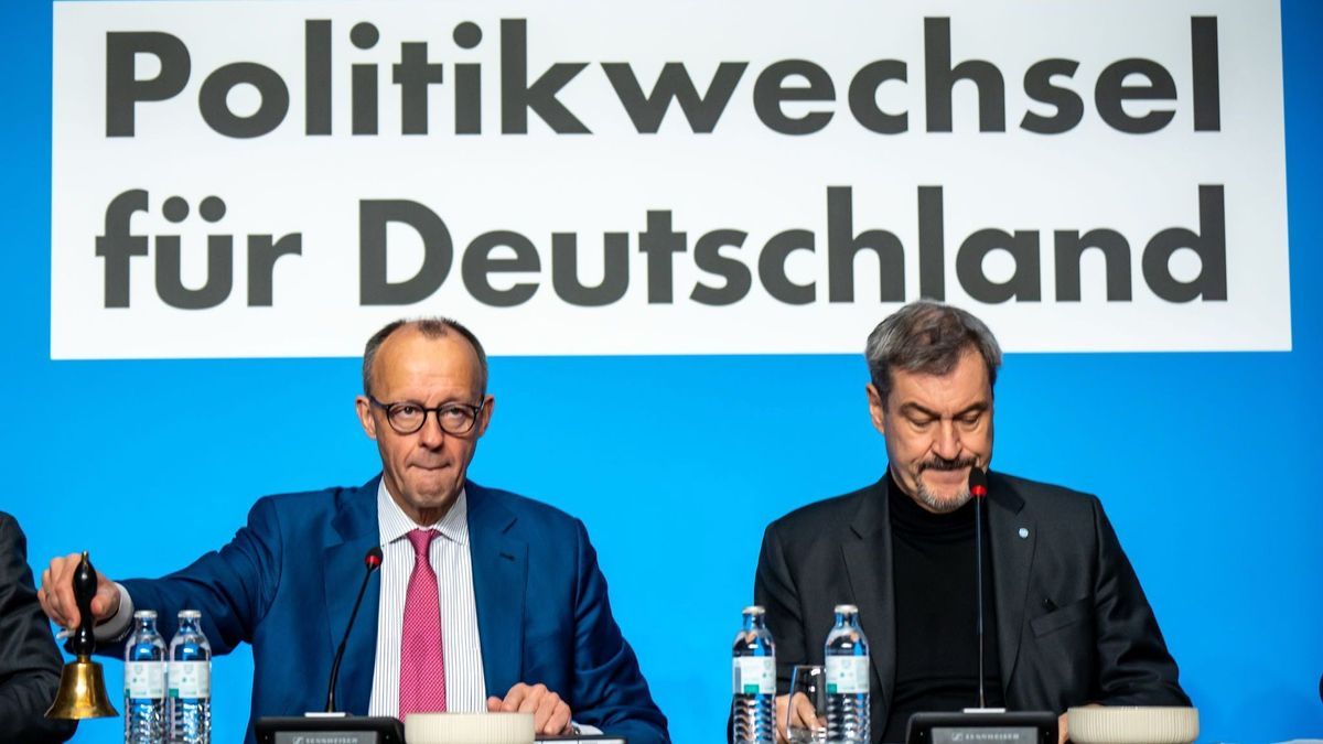 Vorstellung gemeinsames Wahlprogramm von CDU und CSU