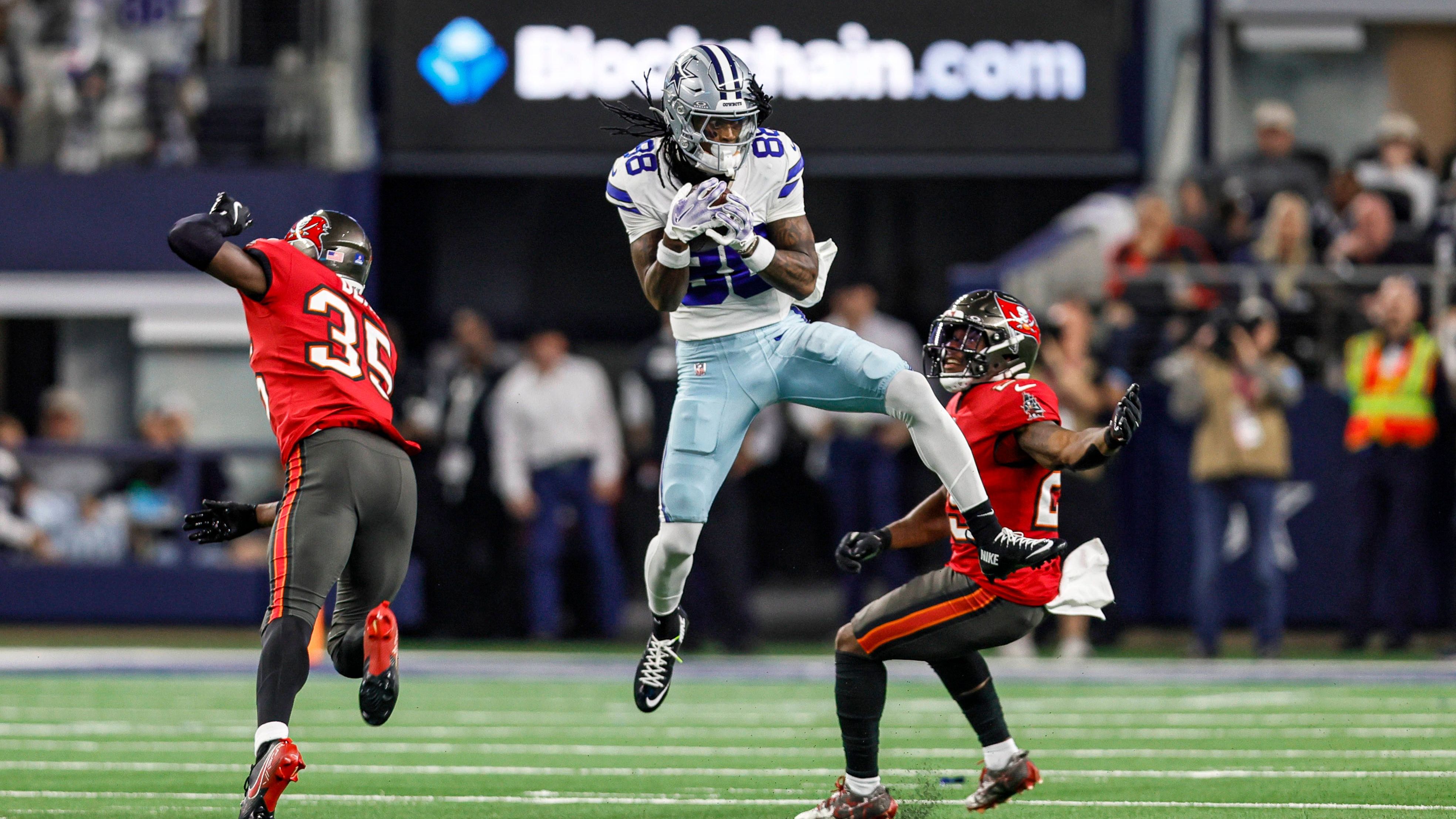 <strong>Platz 35: CeeDee Lamb (Dallas Cowboys)</strong><br>- Position: Wide Receiver<br>- Platzierung letzte Saison: 13