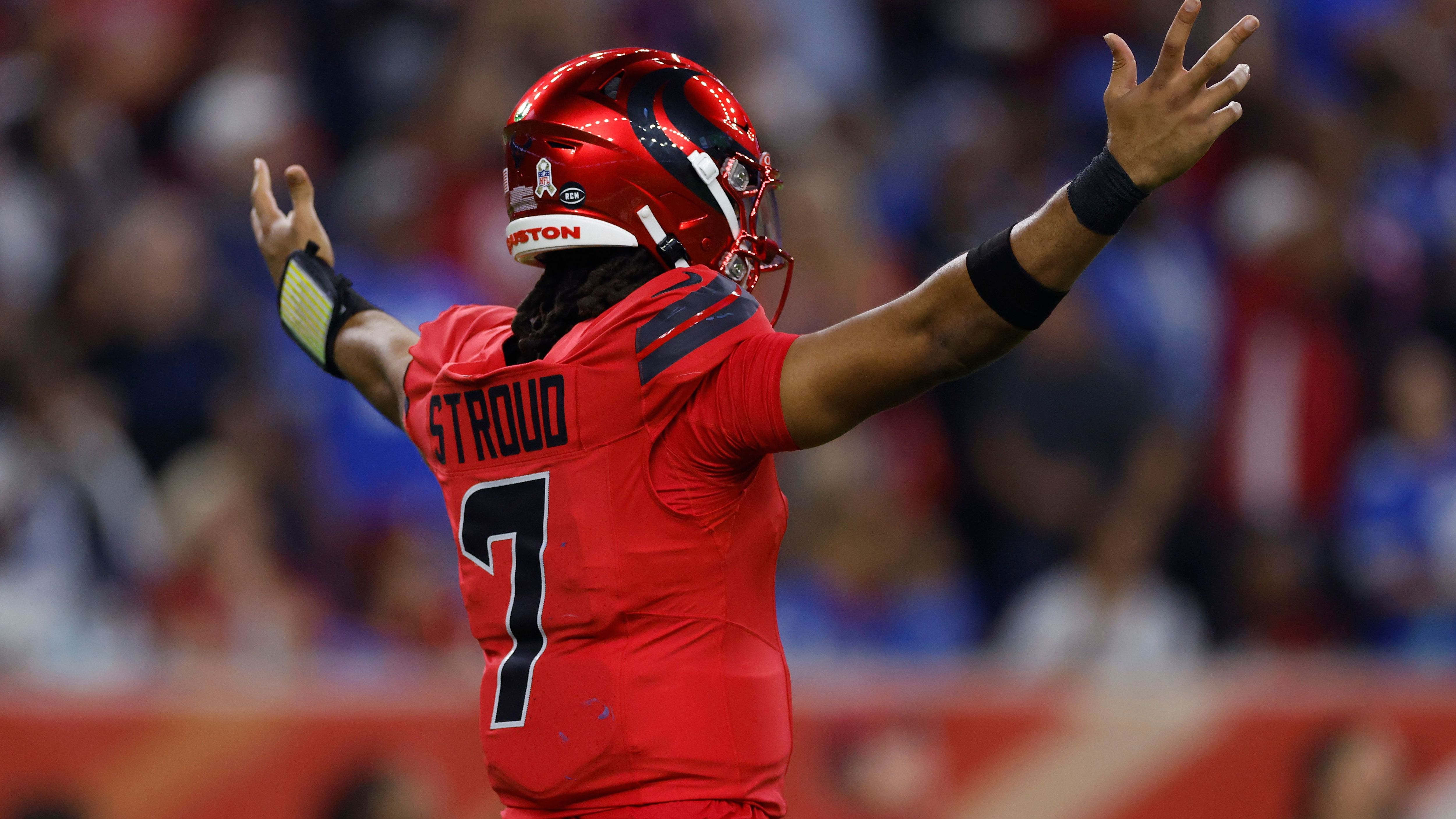 <strong>Platz 2: C.J. Stroud&nbsp;</strong><br>Team: Houston Texans<br>Anzahl der Spiele: 17<br>Sacks: 52